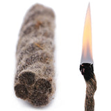 Wax Infused Jute Fire Starter Rope