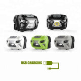 New Style USB Rechargeable LED Headlamp